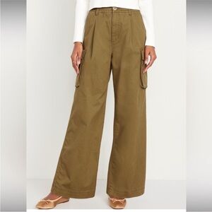 Old Navy Green Wide Leg Pants